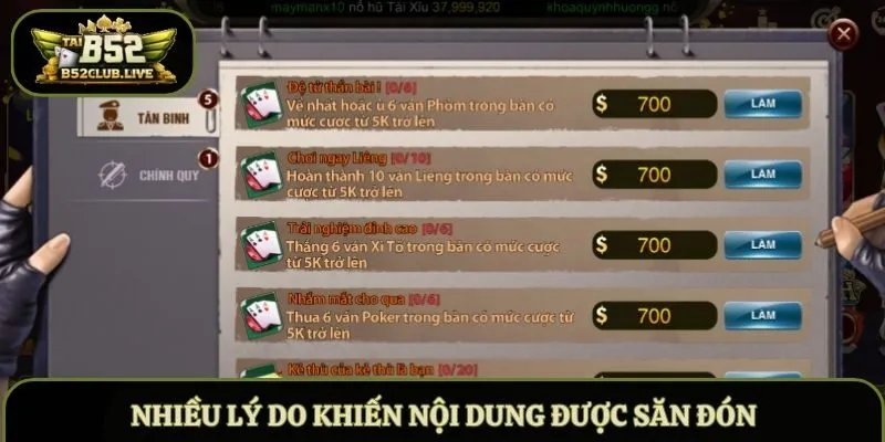 Nhiều lý do khiến nội dung được săn đón