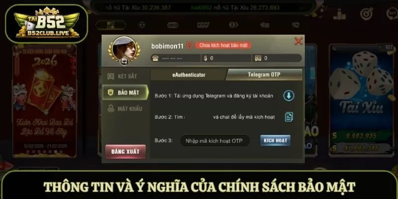 Thông tin và ý nghĩa của chính sách bảo mật