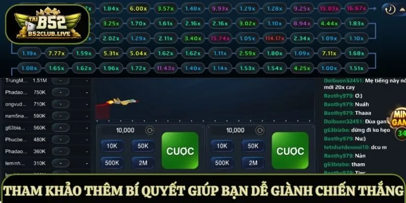 Tham khảo thêm bí quyết giúp bạn dễ giành chiến thắng